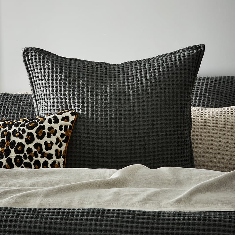 Chunky Waffle Shadow Quilt Cover Set
