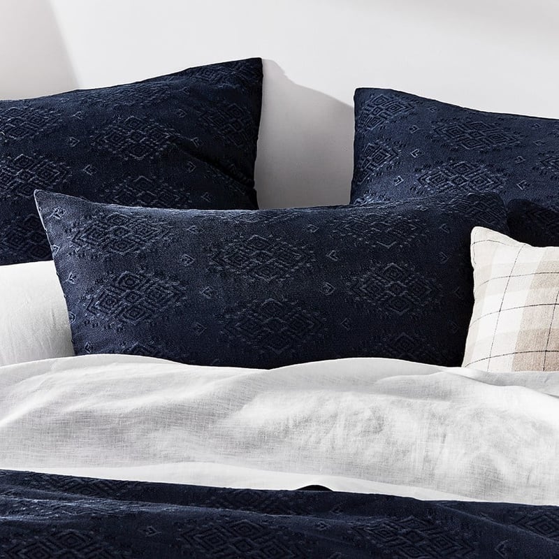 Noida Navy Quilt Cover