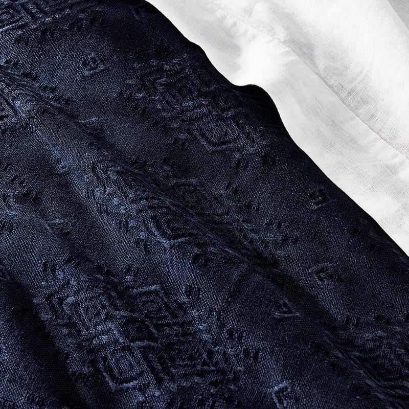 Noida Navy Quilt Cover