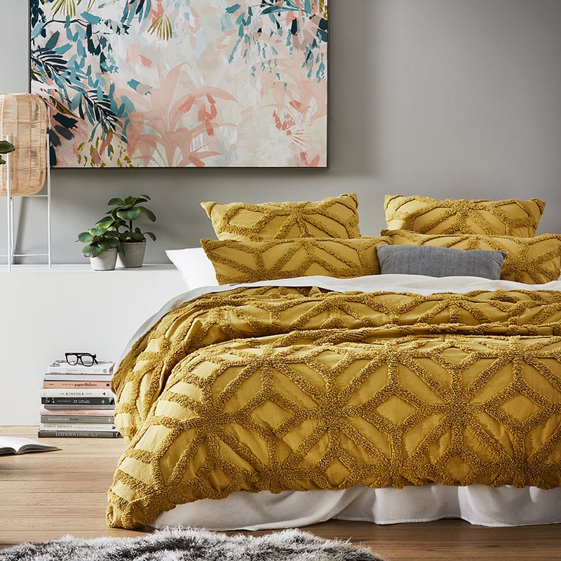 Monaco Tuscany Chenille Quilt Cover 