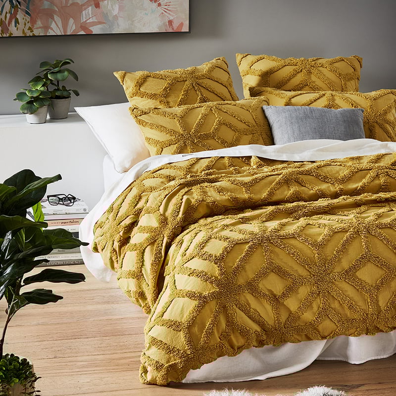 Monaco Tuscany Chenille Quilt Cover 