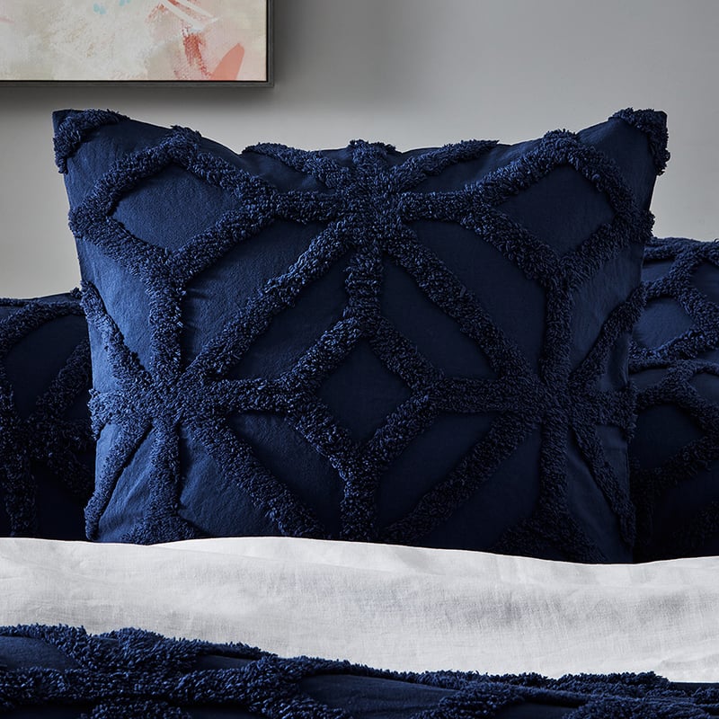 Monaco Midnight Chenille Coverlet