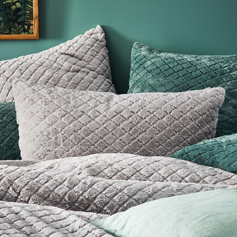 Arctic Silver Quilt Cover