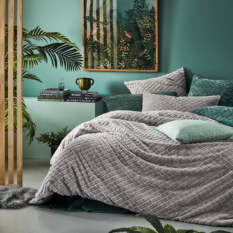 Arctic Silver Quilt Cover