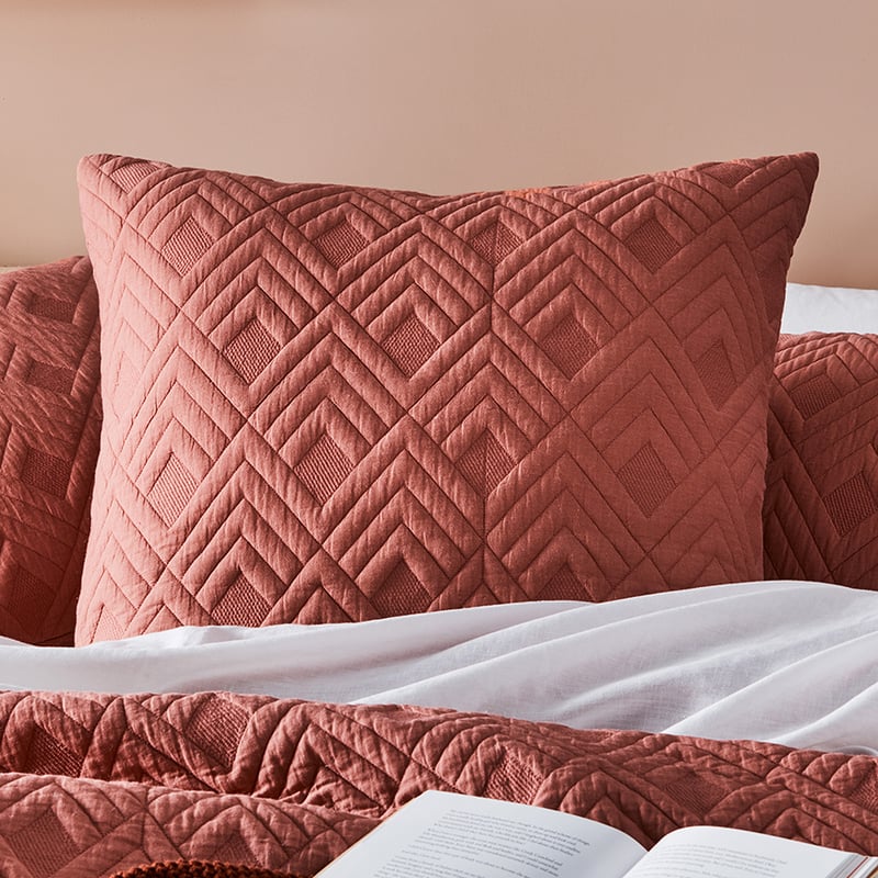 Soho Quilted Brick Quilt Cover