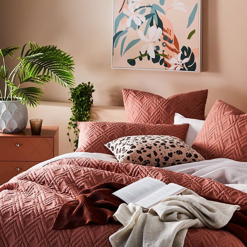 Soho Quilted Brick Quilt Cover
