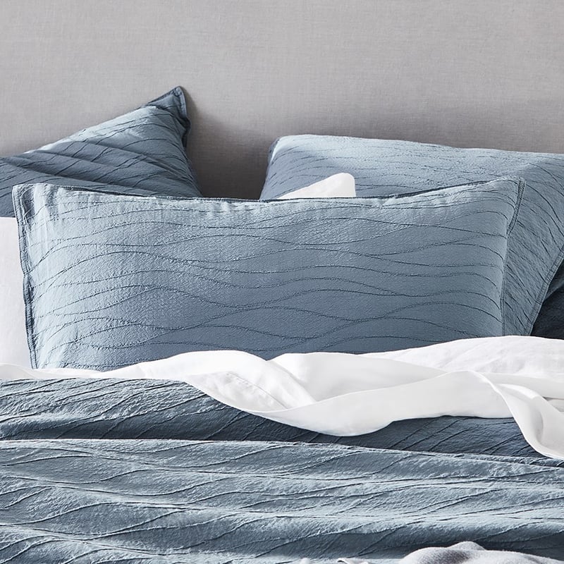 Sinclair Steel Quilt Cover Set
