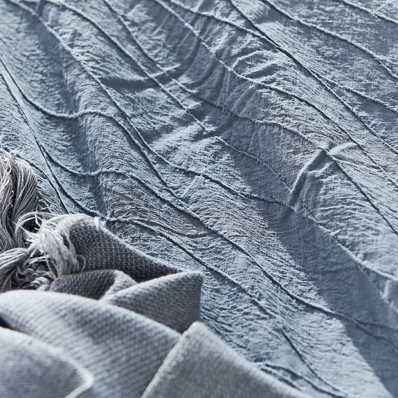 Sinclair Steel Quilt Cover Set