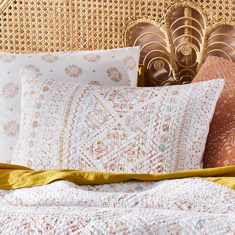 Bangalow Quilted Earth Quilt Cover