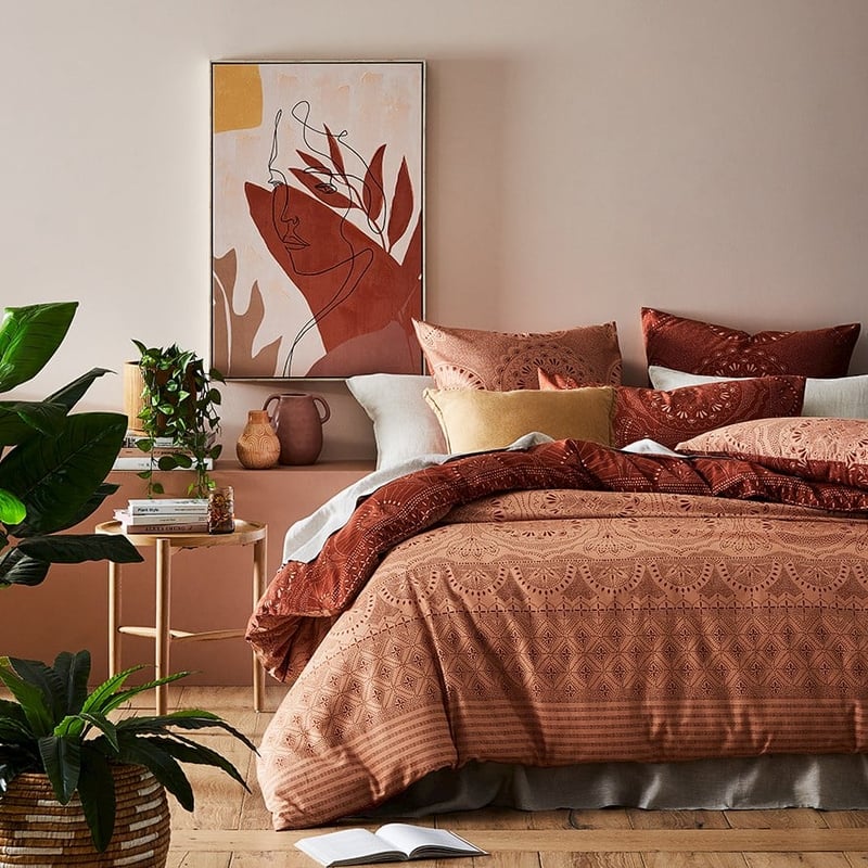Bodhi Clay Quilt Cover Set