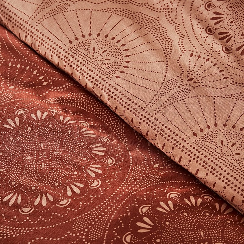 Bodhi Clay Quilt Cover Set