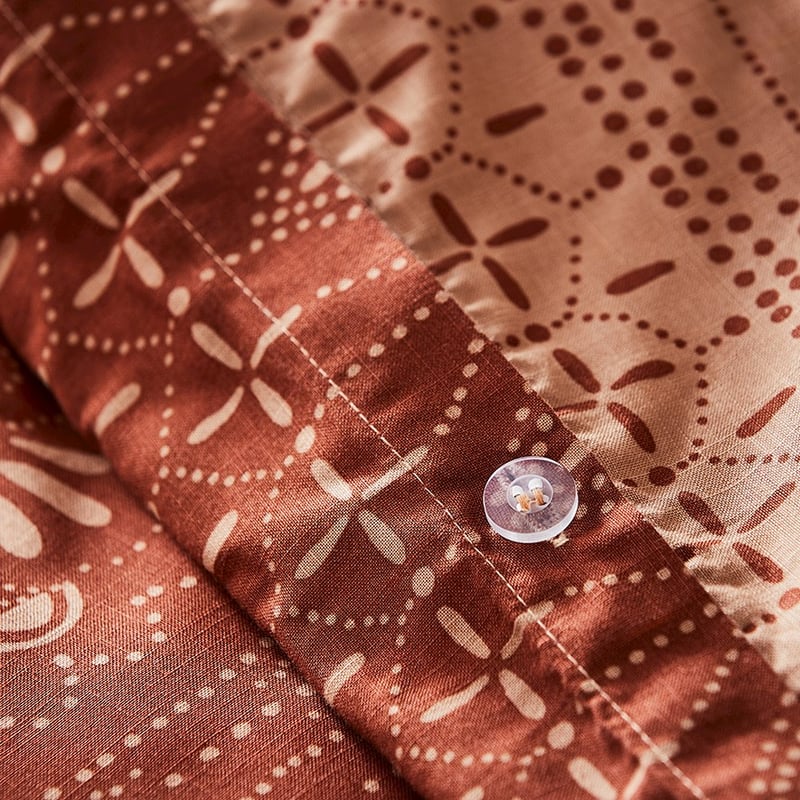 Bodhi Clay Quilt Cover Set