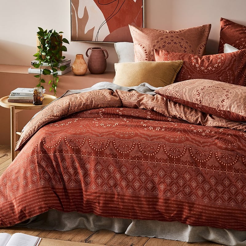 Bodhi Clay Quilt Cover Set