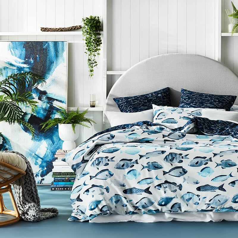 Adriatic Sea Azure Quilt Cover Set 