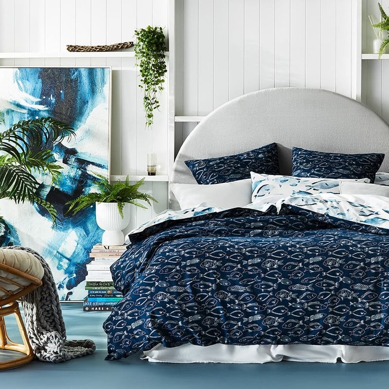 Adriatic Sea Azure Quilt Cover Set 