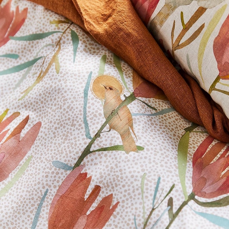 Dana Kinter Protea Quilt Cover Set 