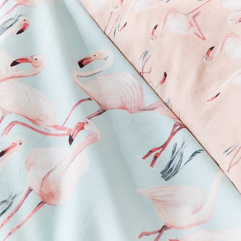 Francesca Powder Blue Quilt Cover Set