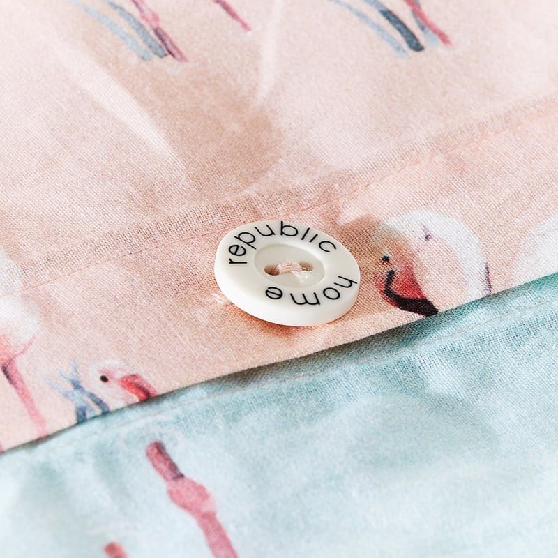 Francesca Powder Blue Quilt Cover Set