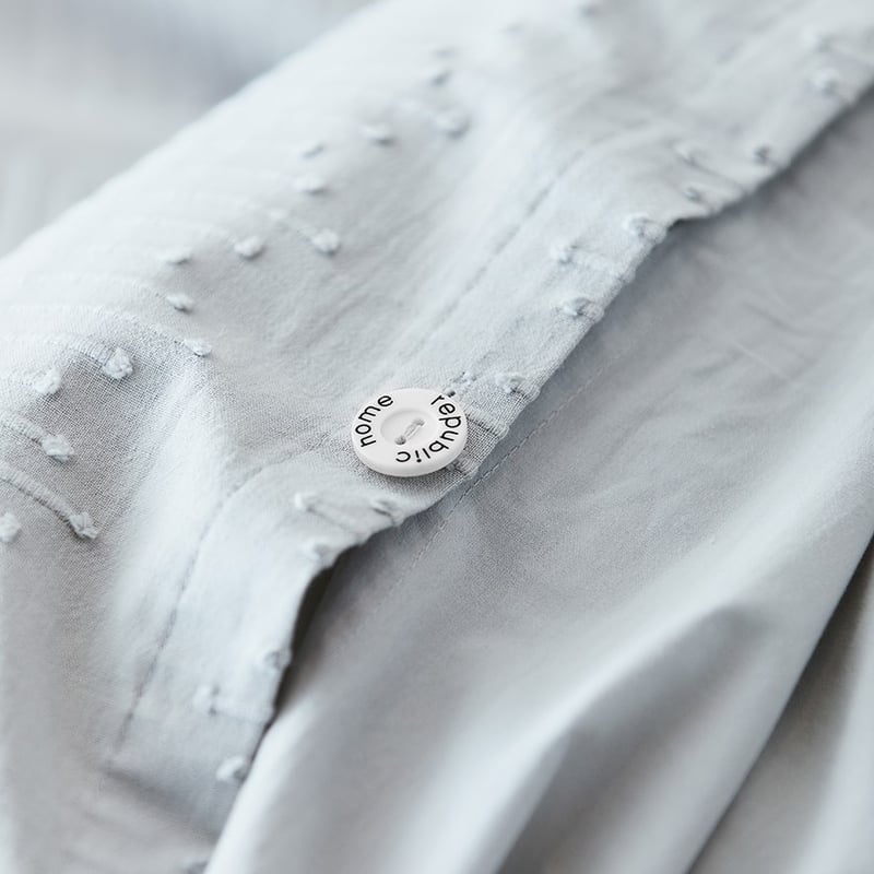 Juniper Silver Quilt Cover Set