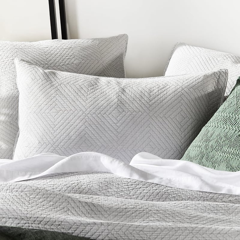 Tommy Silver Blue Quilt Cover Set