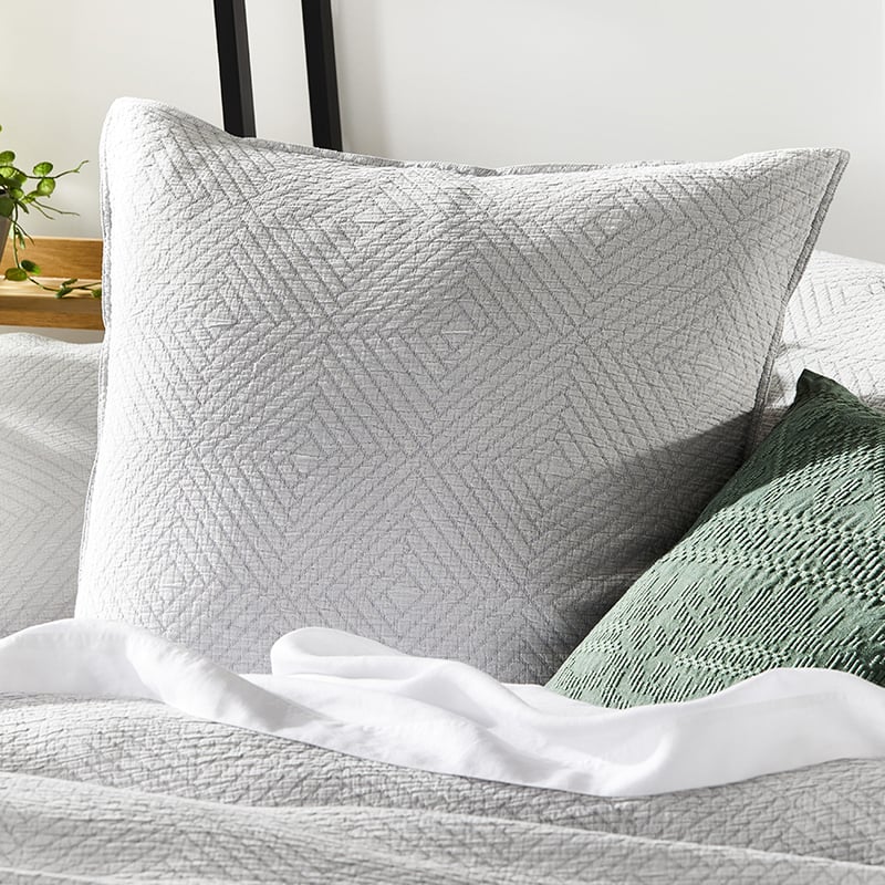 Tommy Silver Blue Quilt Cover Set