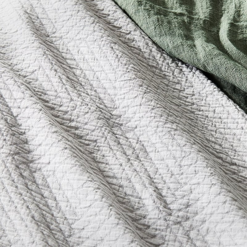 Tommy Silver Blue Quilt Cover Set