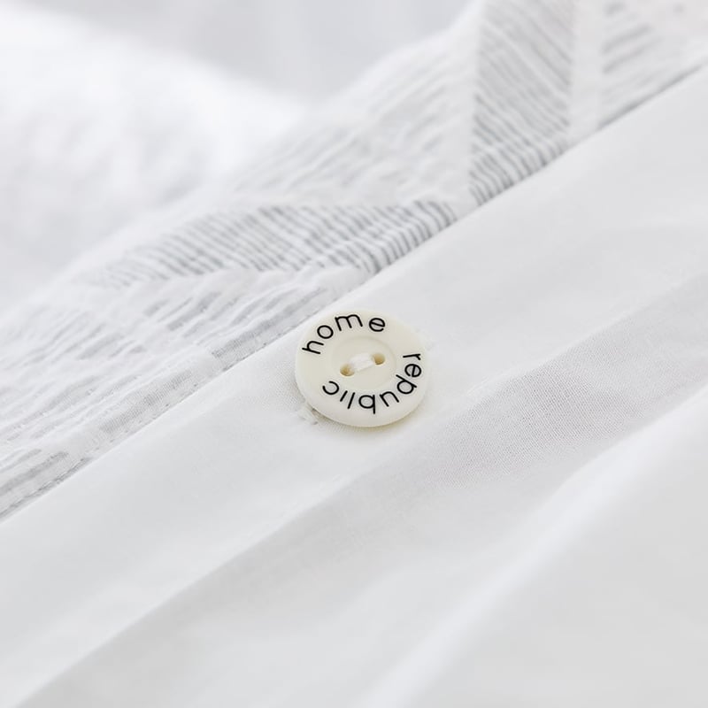 Luna Grey Quilt Cover Set