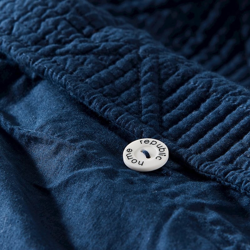 Prism Quilted Midnight Coverlet