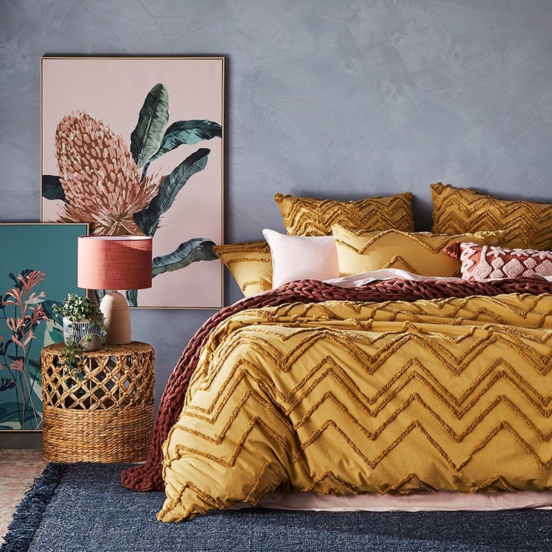 Orlando Chenille Spice Quilt Cover  