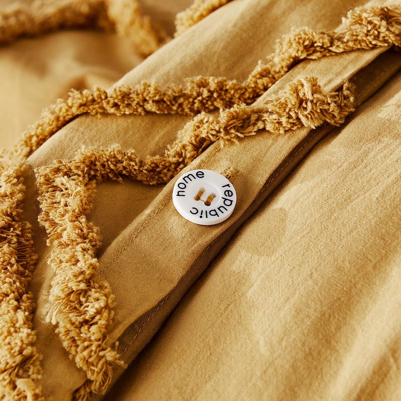 Orlando Chenille Spice Quilt Cover  