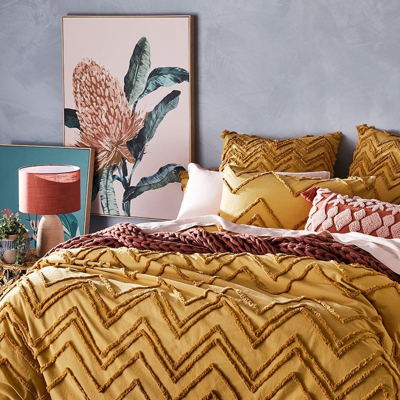 Orlando Chenille Spice Quilt Cover  