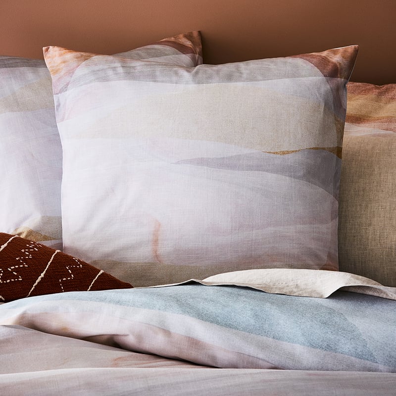 Sahara Marble Blush Quilt Cover Set