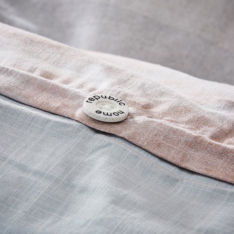 Sahara Marble Blush Quilt Cover Set