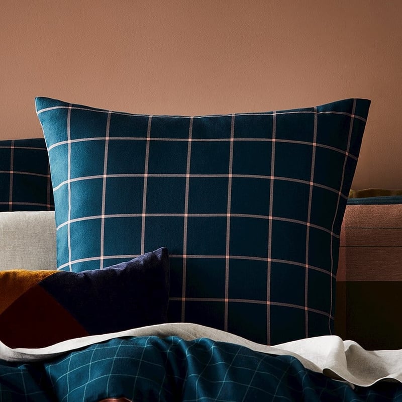 Oban Check Kaleidoscope Quilt Cover Set