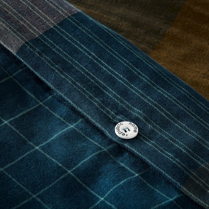 Oban Check Kaleidoscope Quilt Cover Set