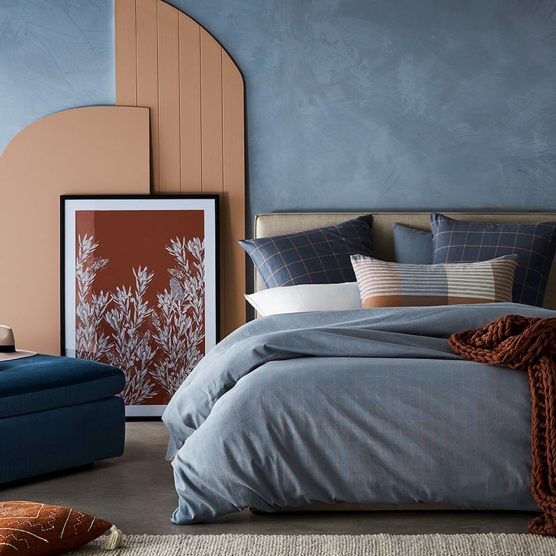 Oban Check Multi Quilt Cover Set