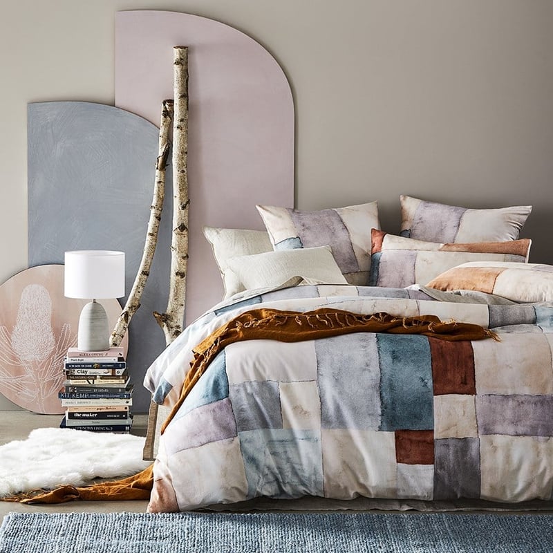 Shiloh Natural Quilt Cover Set