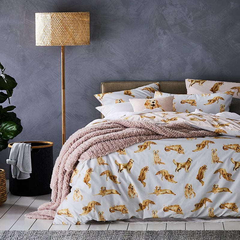 Sunny Grey Quilt Cover Set