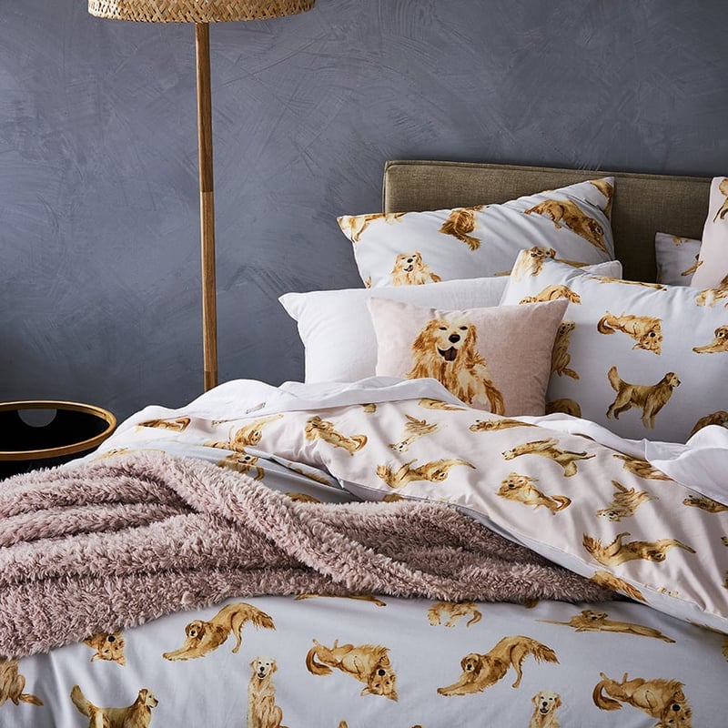 Sunny Grey Quilt Cover Set