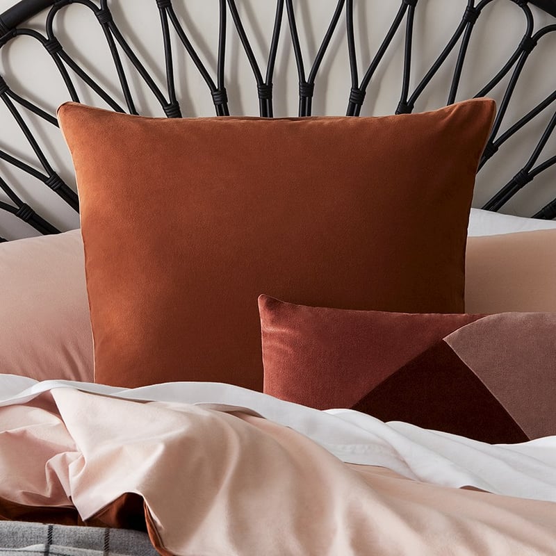 Stonewashed Tobacco Two Toned Quilt Cover Set