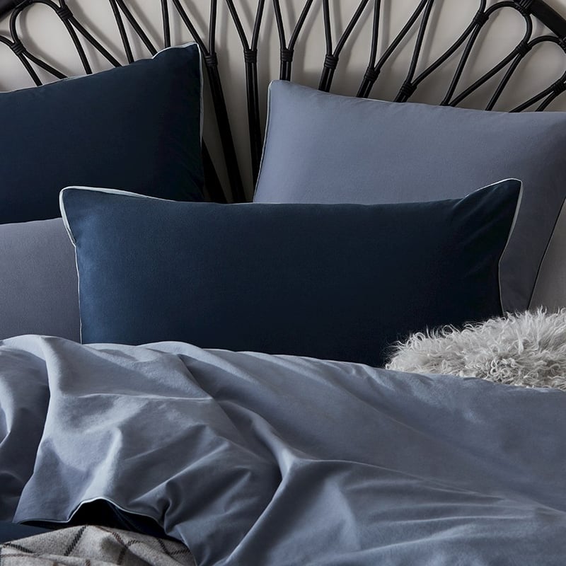 Stonewashed Old Navy Two Toned Quilt Cover Set