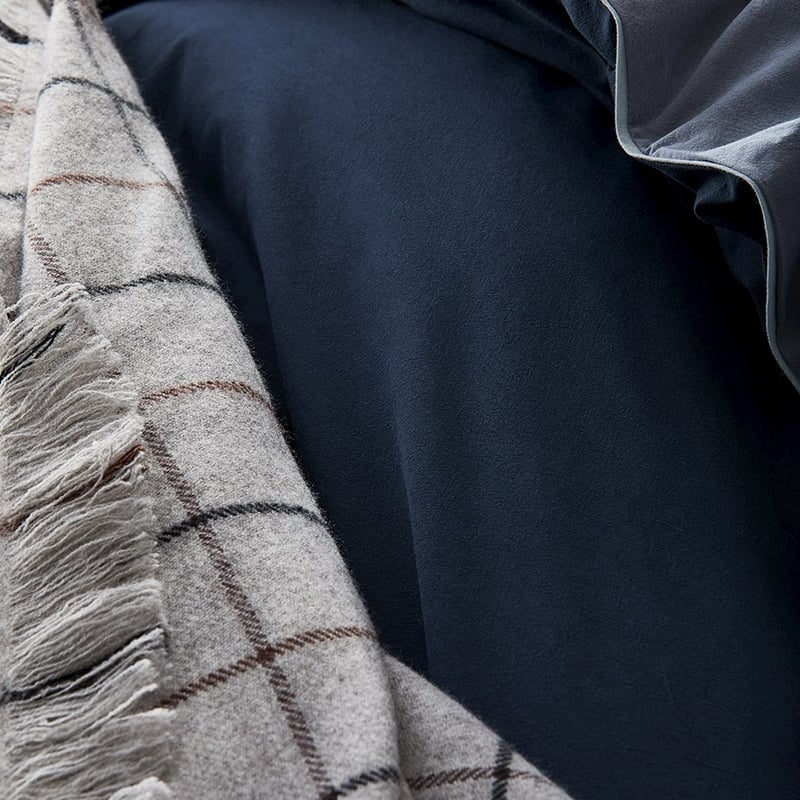 Stonewashed Old Navy Two Toned Quilt Cover Set