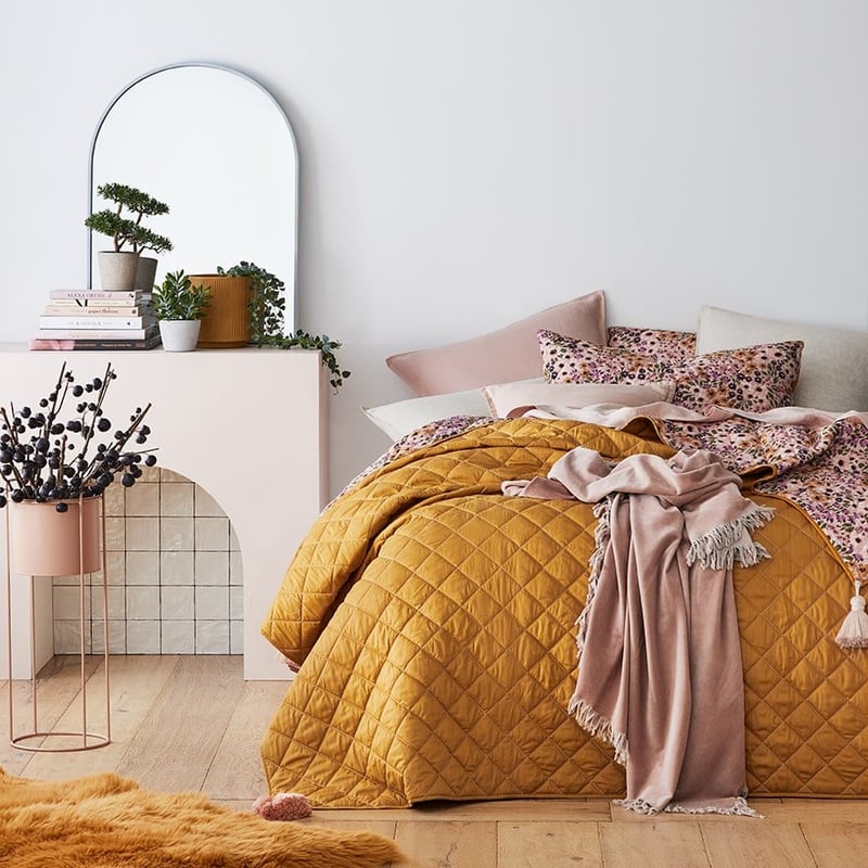 Jessie Bamboo Cotton Multi Coverlet