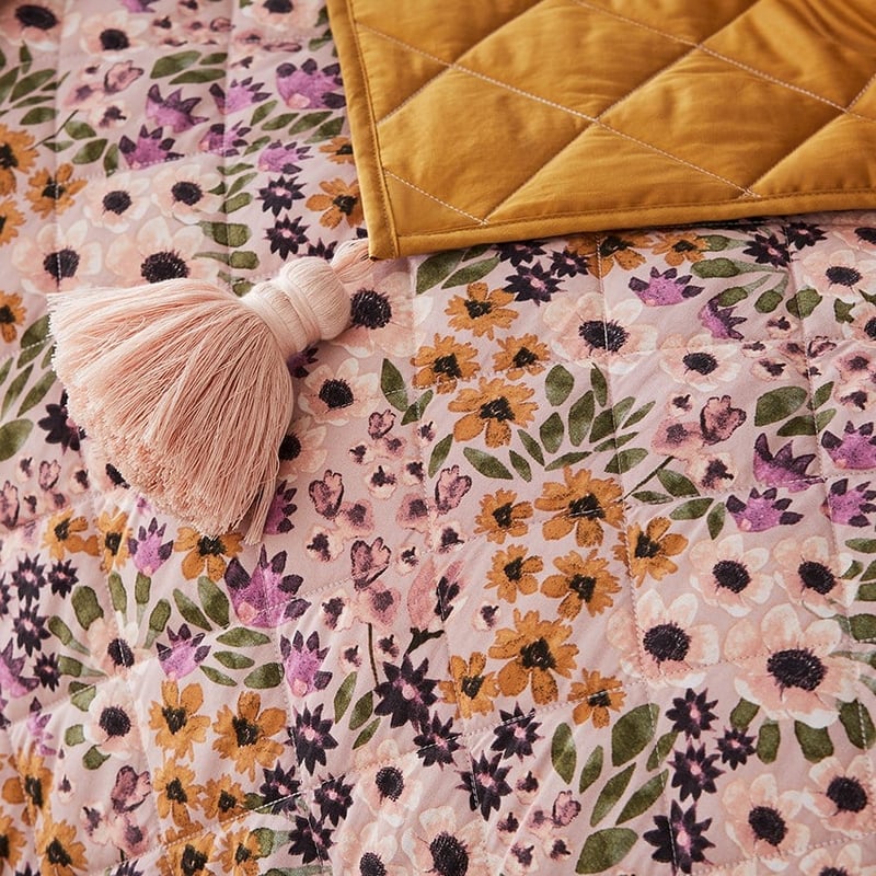 Jessie Bamboo Cotton Multi Coverlet
