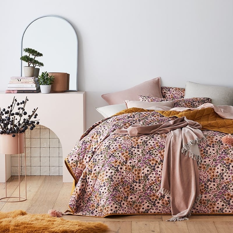 Jessie Bamboo Cotton Multi Coverlet