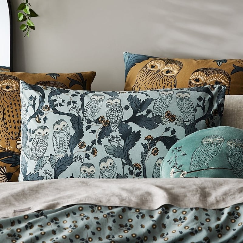 Lola Bamboo Cotton Twilight Quilt Cover Set