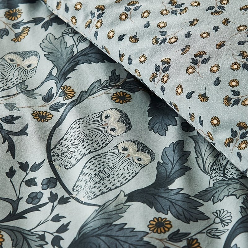 Lola Bamboo Cotton Twilight Quilt Cover Set