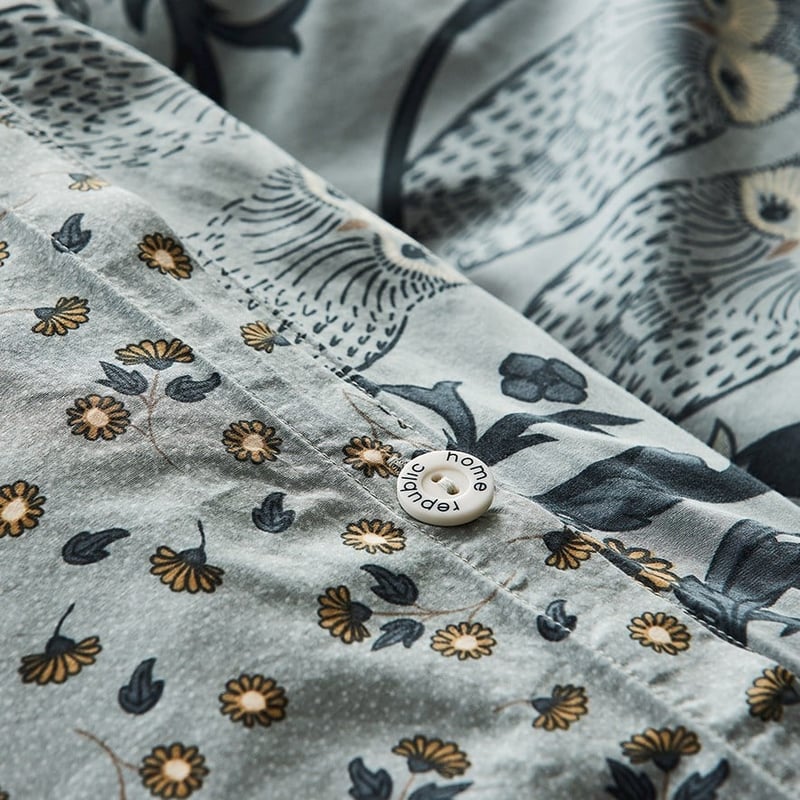 Lola Bamboo Cotton Twilight Quilt Cover Set