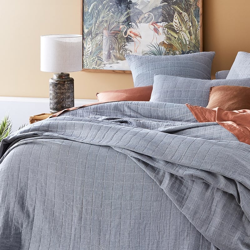 Parker Chambray Coverlet