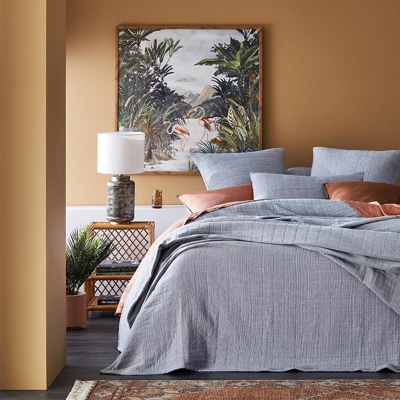 Parker Chambray Coverlet